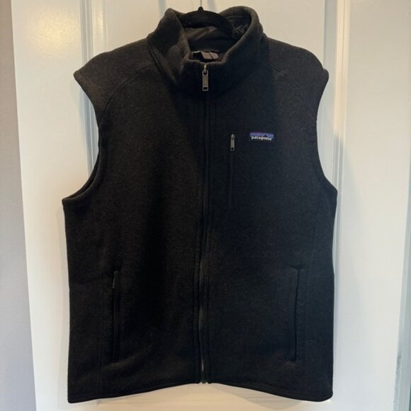 Patagonia Better Sweater Vest - black, size large - Picture 1 of 5